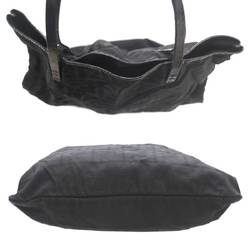 FENDI Zucca Tote Bag in Black Jacquard Leather 63160440991