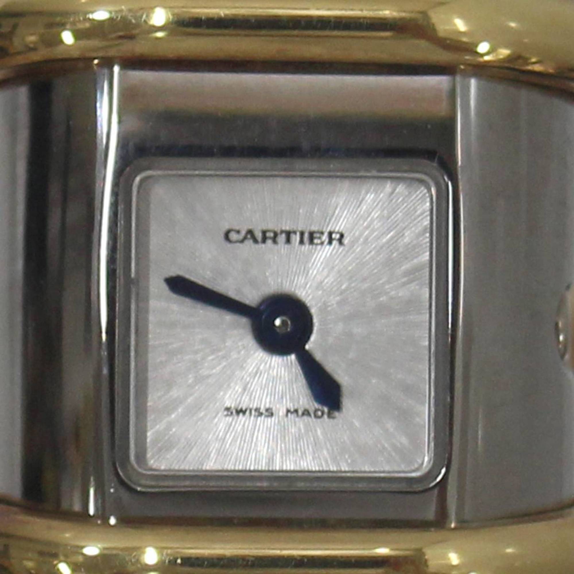 Cartier Degradation Diamond Quartz Ladies Watch SS K18 2611 54003CE