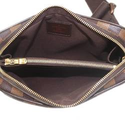 LOUIS VUITTON Louis Vuitton Bum Bag Brooklyn Waist Body Damier Ebene N41101 CA0151