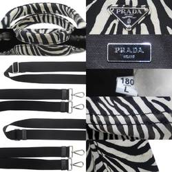 PRADA Prada 2way handbag Canapa Zebra cotton