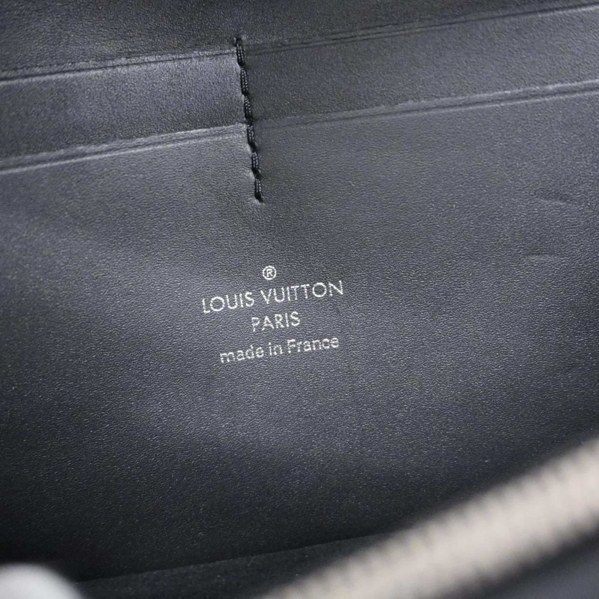 Louis Vuitton Waist Bag Monogram Giant Reverse Bum Dauphine M67696 Brown Black Women's