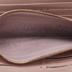 Louis Vuitton Damier Portefeuille Clapton Long Wallet N64447 Magnolia Pink Brown PVC Leather Women's LOUIS VUITTON