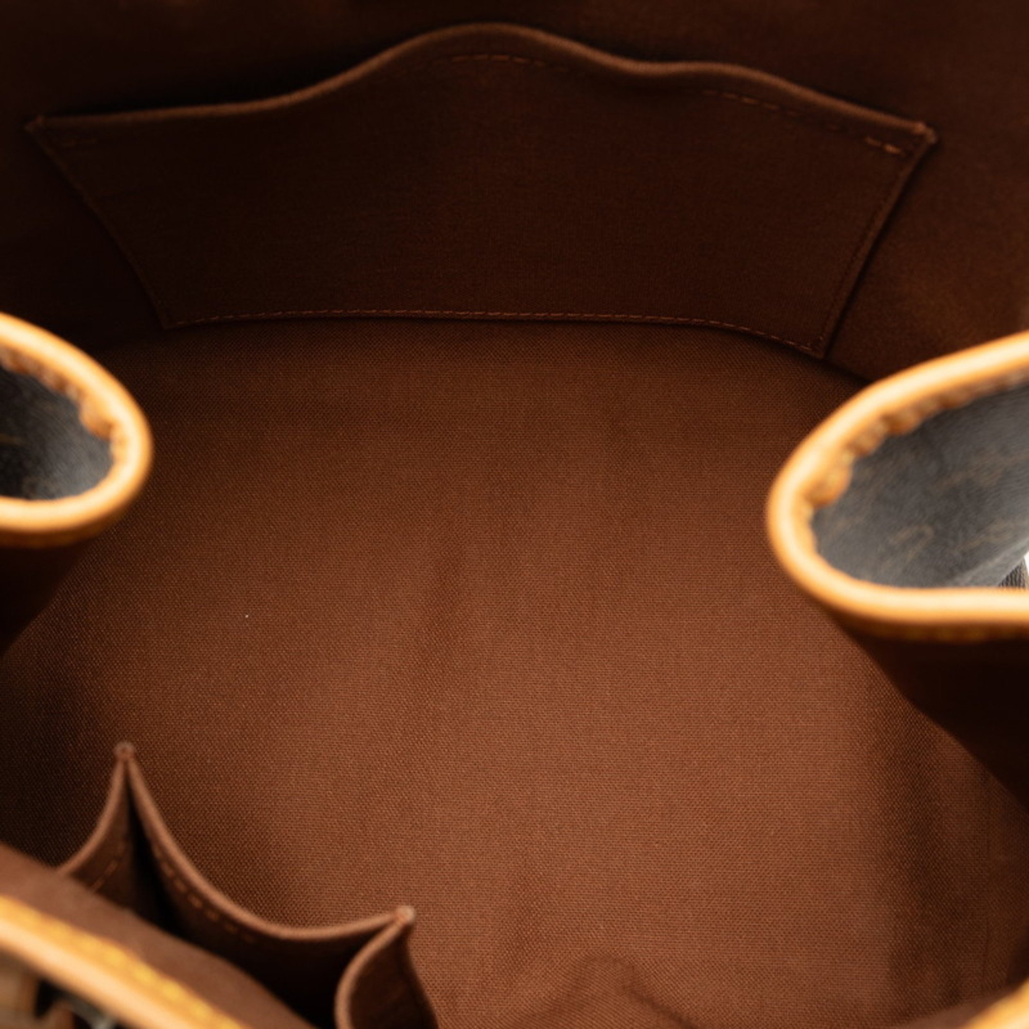 Louis Vuitton Monogram Batignolles Handbag Tote Bag M51156 Brown PVC Leather Women's LOUIS VUITTON