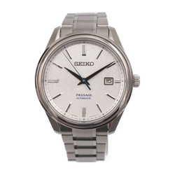 SEIKO Presage Watch SARA015 6L35-00A0 Stainless Steel Silver Snowflake Dial Automatic 2018 Limited Edition to 1881