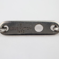 LOUIS VUITTON Louis Vuitton Collier LV Aloha Case Necklace M63645 Metal Silver Locket Pendant