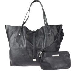 TIFFANY&Co. Tiffany Reversible Tote Large Bag Leather Suede Black Shoulder Handbag