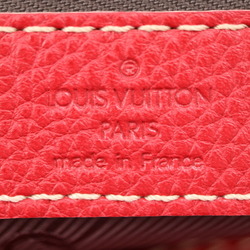 LOUIS VUITTON Louis Vuitton Carryall Boston Bag M95140 Tobago Leather Red White