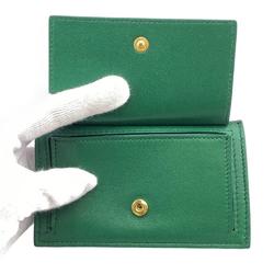 Bottega Veneta BOTTEGAVENETA Coin Case Maxi Intrecciato Card Green Women's Z0006585