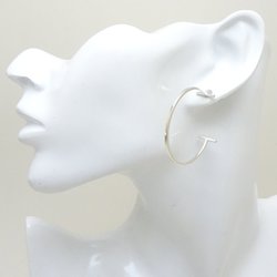 TIFFANY&Co. Tiffany T-wire hoop earrings, 925 silver, 291798