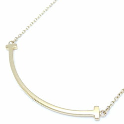 TIFFANY&Co. Tiffany T Smile Necklace Small K18YG Yellow Gold 291828