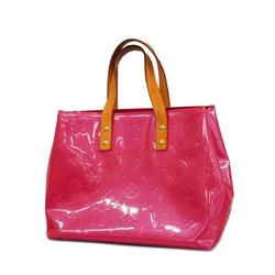 Louis Vuitton Handbag Vernis Reed PM M91221 Fuchsia Pink Ladies