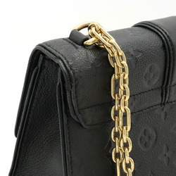 LOUIS VUITTON Louis Vuitton Monogram Empreinte Saint-Sulpice PM Chain Shoulder Bag Noir Black M43392