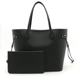 LOUIS VUITTON Epi Neverfull MM Tote Bag Shoulder Leather Noir Black M40932