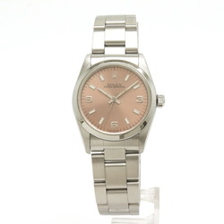 ROLEX Rolex Finished Oyster Perpetual Pink 369 Dial SS Boys Automatic Watch U-Serial Number 67480
