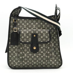 LOUIS VUITTON Louis Vuitton Monogram Busas Marie Kate Shoulder Bag Canvas Leather Noir Black M92324