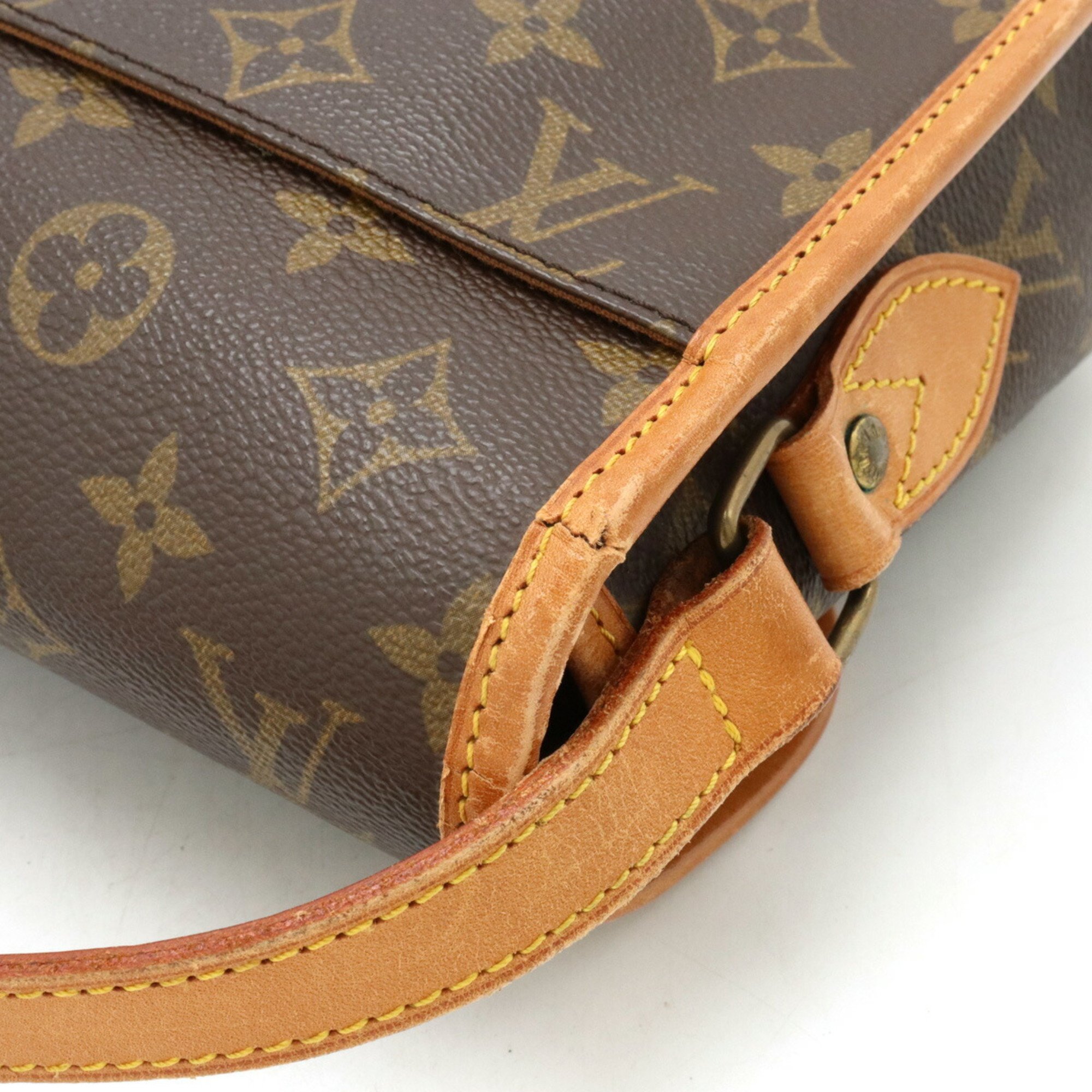 LOUIS VUITTON Louis Vuitton Monogram Gibessier MM Shoulder Bag M42247