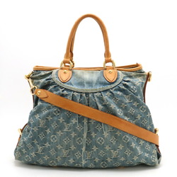 LOUIS VUITTON Louis Vuitton Monogram Denim Neo Cavi GM Tote Bag Handbag Shoulder Blue M95350