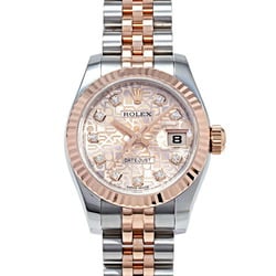 Rolex ROLEX Datejust 26 179171G Pink Dial Wristwatch for Women