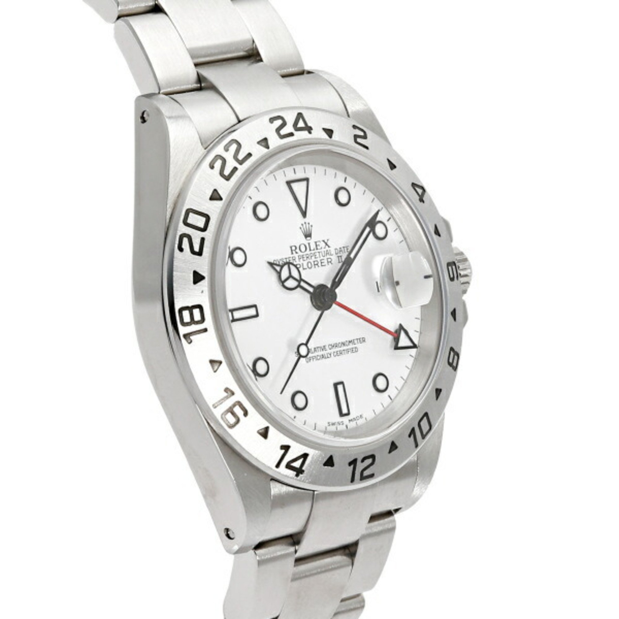 Rolex ROLEX Explorer II 16570 White Dial Men's Watch