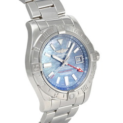 BREITLING Avenger II GMT Blue Mother of Pearl Limited Edition A3239011 C930 Dial Men's Watch