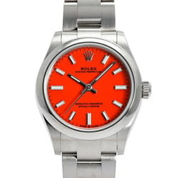 Rolex ROLEX Oyster Perpetual 31 277200 Coral Red Dial Women's Watch