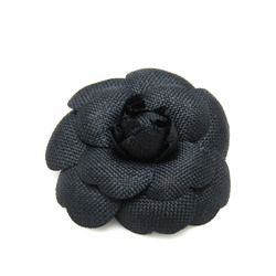 Chanel Camellia Metal Corsage Black,Gold