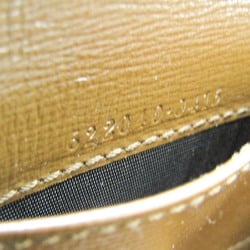 Gucci GG Supreme Horsebit 1955 622040 Women's Leather,PVC Coin Purse/coin Case Beige,Brown,Dark Brown