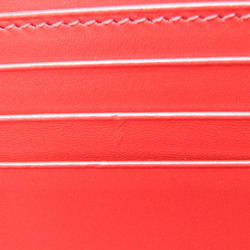 Christian Louboutin Panettone 3185121 Women's Denim Studded Long Wallet (bi-fold) Blue