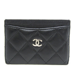 Chanel Matelasse Leather Card Case Black