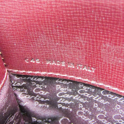 Cartier Must Women's Leather Shoulder Bag Bordeaux