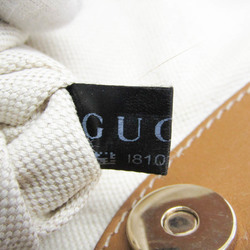 Gucci Sukey Diamante 211944 Women's Leather,Canvas Handbag Beige,Black,Brown