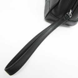 Loewe Anagram Men's Leather Clutch Bag Black