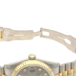Rolex Datejust Oyster Perpetual Watch 18K 68279G Automatic Unisex ROLEX L Series 1989-1990 Toridoll 10P Diamond