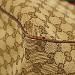 Gucci Tote Bag GG Canvas Sherry Line 161836 Brown Women's