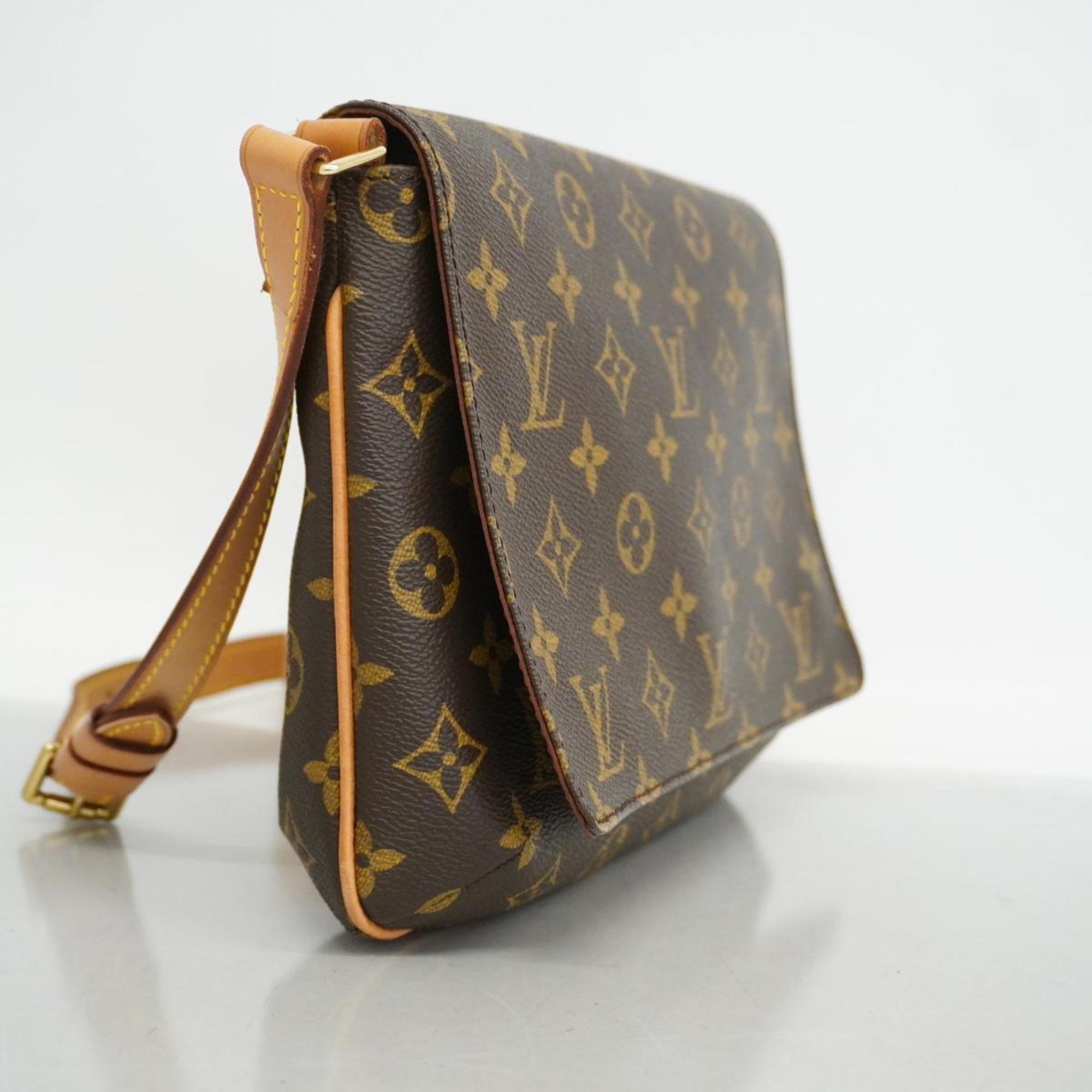 Louis Vuitton Shoulder Bag Monogram Musette Tango Short Strap M51257 Brown Women's