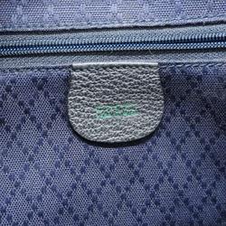 Gucci Backpack Bamboo 003 2058 0016 Suede Navy Men's Women's