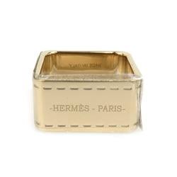 Hermes HERMES Scarf Ring Bordic Metal Gold Men's Women's 55666f