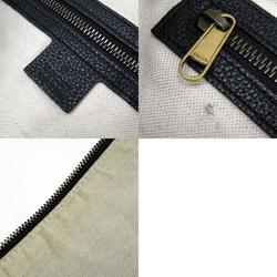 GUCCI Shoulder Bag Leather Black Gold Men's 523588 w0323i
