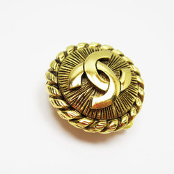 CHANEL Coco Mark Metal Gold Earrings for Women w0344j