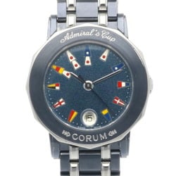 Corum Admiral's Cup Watch Stainless Steel 39.130.30.V585 Quartz Ladies CORUM