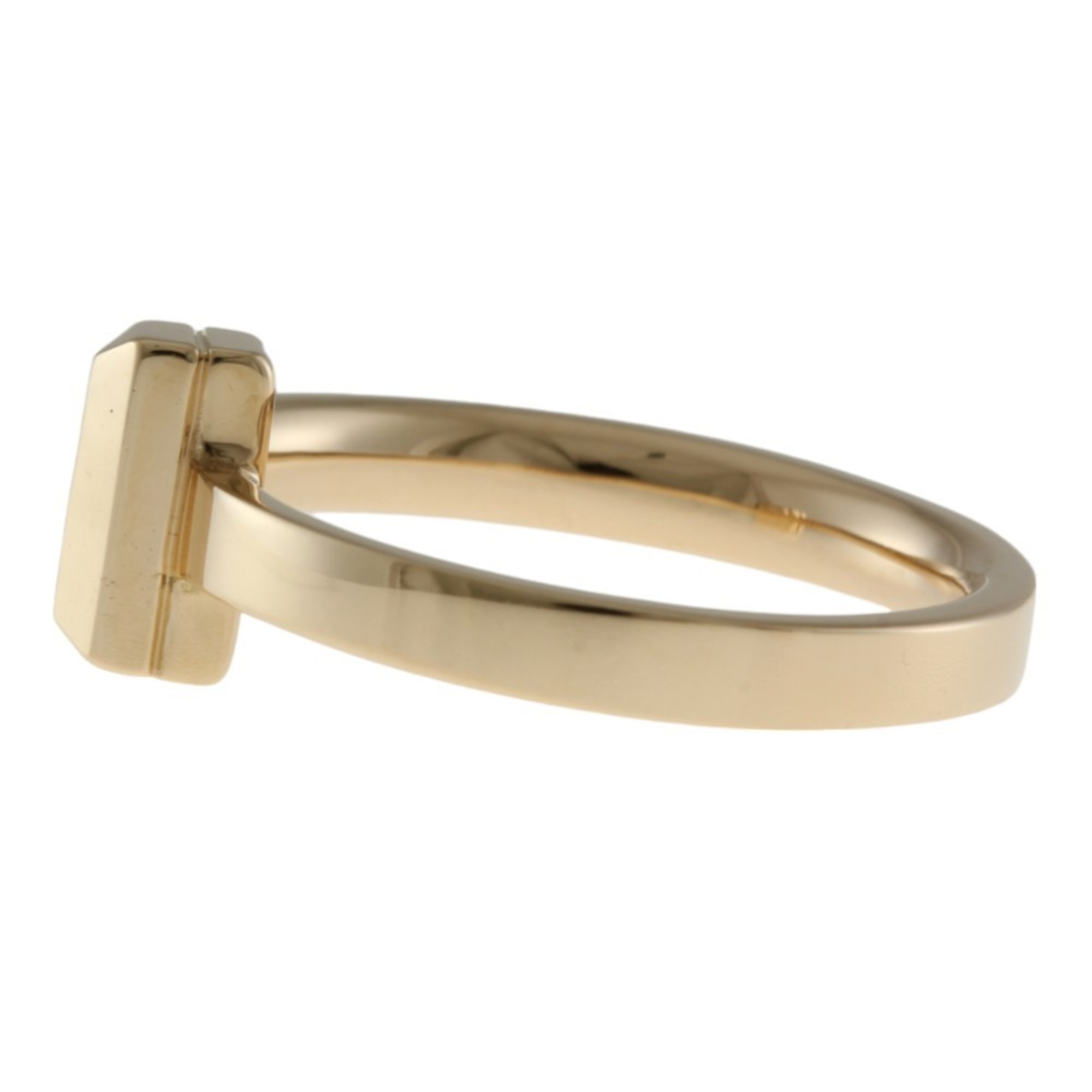 Tiffany T-One Narrow Ring, Size 8.5, 18k Gold, Women's, TIFFANY&Co.