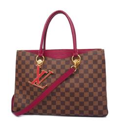 Louis Vuitton Handbag Damier LV Riverside N40052 Ebene Riduvan Ladies