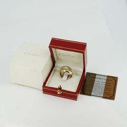 Cartier Ring Trinity Limited Edition K18WG White Gold Ladies