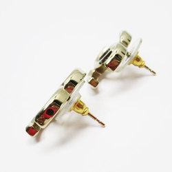CHANEL Coco Mark Metal Light Gold Earrings for Women w0349i