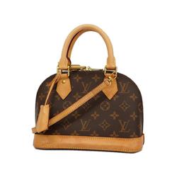 Louis Vuitton Handbag Monogram Alma BB M53152 Brown Ladies