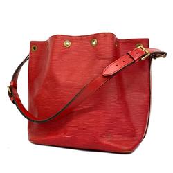 Louis Vuitton Shoulder Bag Epi Petit Noe M44107 Castilian Red Ladies