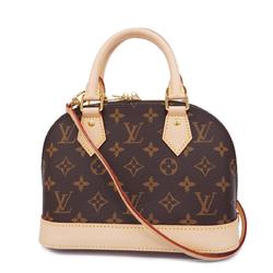 Louis Vuitton Handbag Monogram Alma BB M53152 Brown Ladies