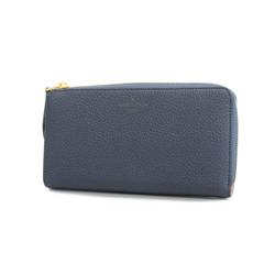 Louis Vuitton Long Wallet Portefeuille Comet M68582 Blue Marine Ladies