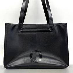 Celine Shoulder Bag Leather Black Women's