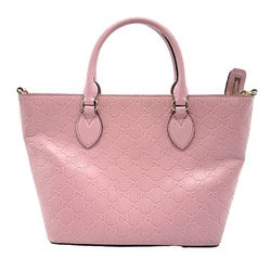 GUCCI Handbag Shoulder Bag Guccissima Leather Pink Women's 432124 z1061